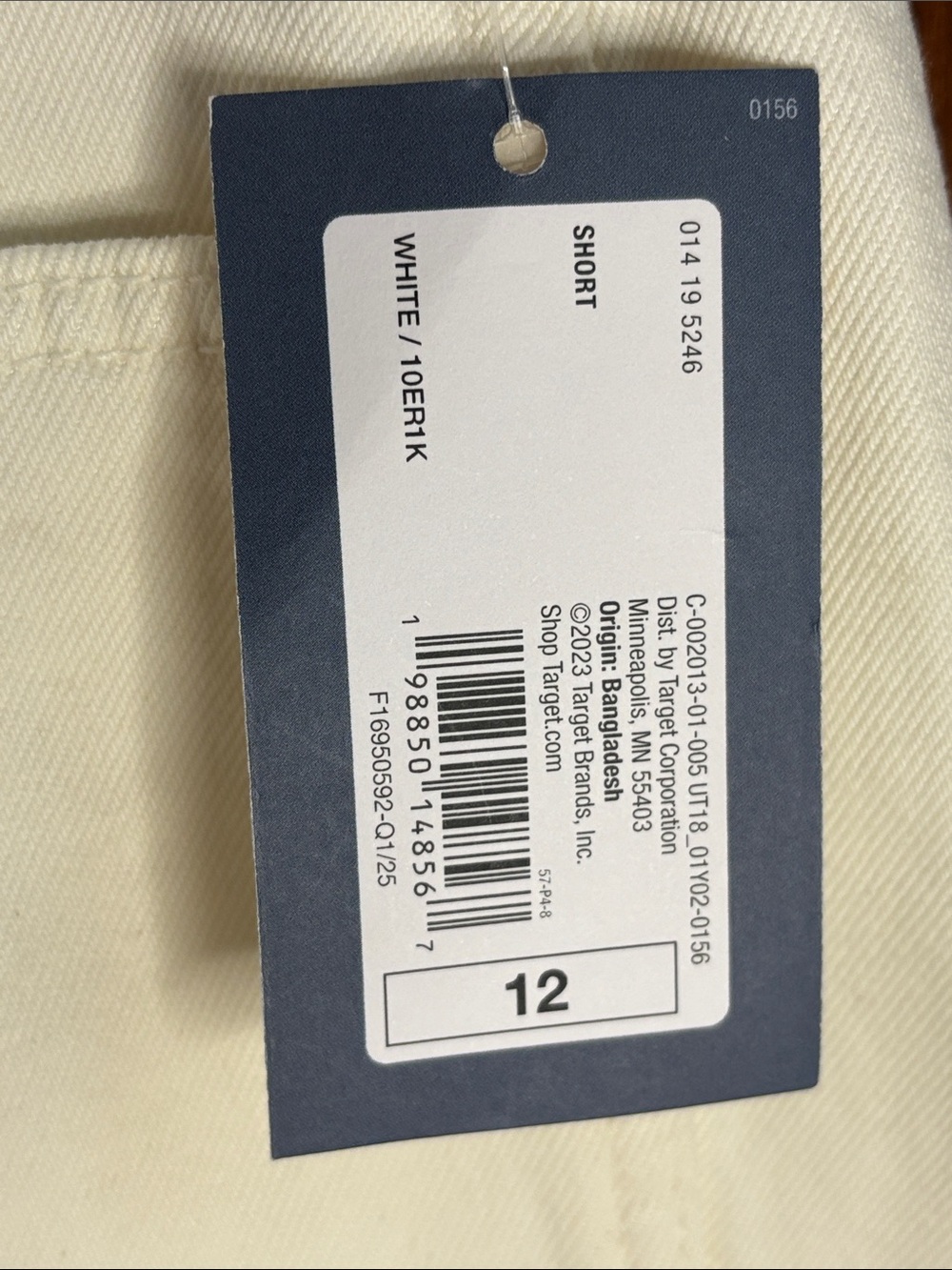 Universal Thread High Rise Mini Cut Off Denim Shorts - Picture 3 of 7